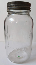 Photo of improved Kilner jar